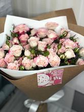 Букет цветов из:  Розы в Ложки